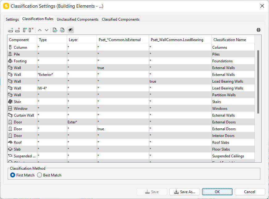 Filtering Components – Solibri Desktop Help Center