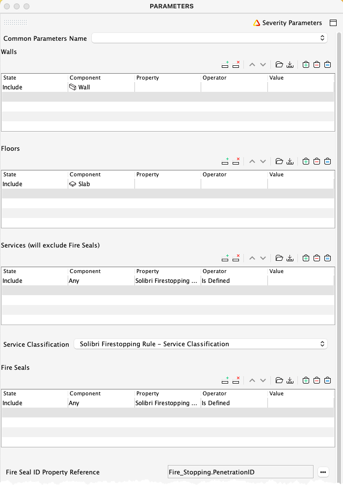 Fire Stopping Report Rule – Solibri Desktop Help Center