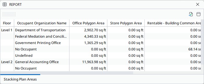 Stacking Plan Report and Visualization Report
