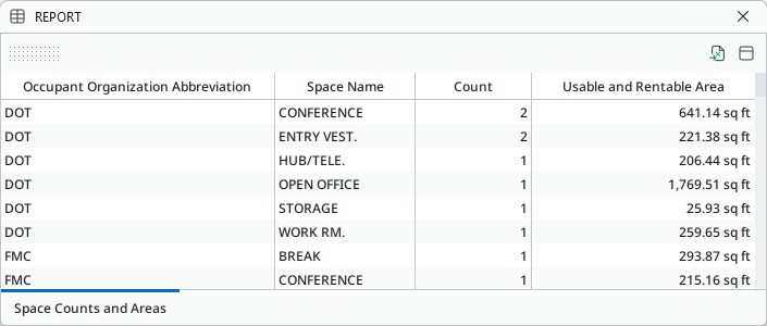Program reconciliation Report